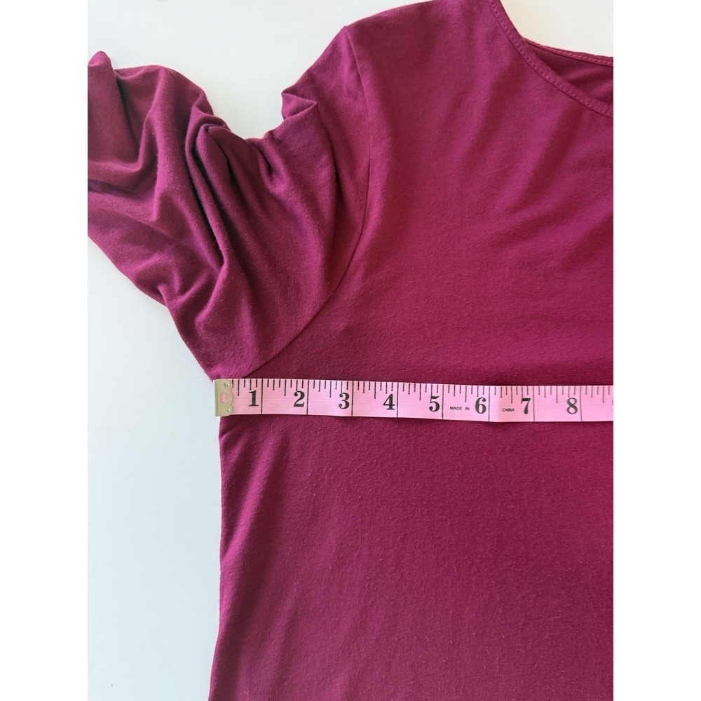 J Jill Wearever Collection Jersey Knit Tunic Top Scoop Neck Relaxed Stretch Lg - Picture 9 of 14